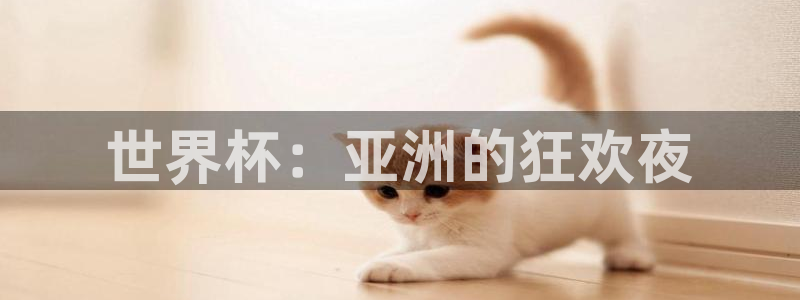 免费看足球直播比赛:世界杯:亚洲的狂欢夜
